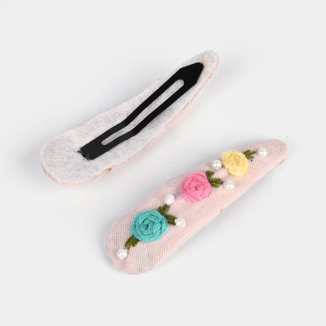 Embroidery Hair Clips