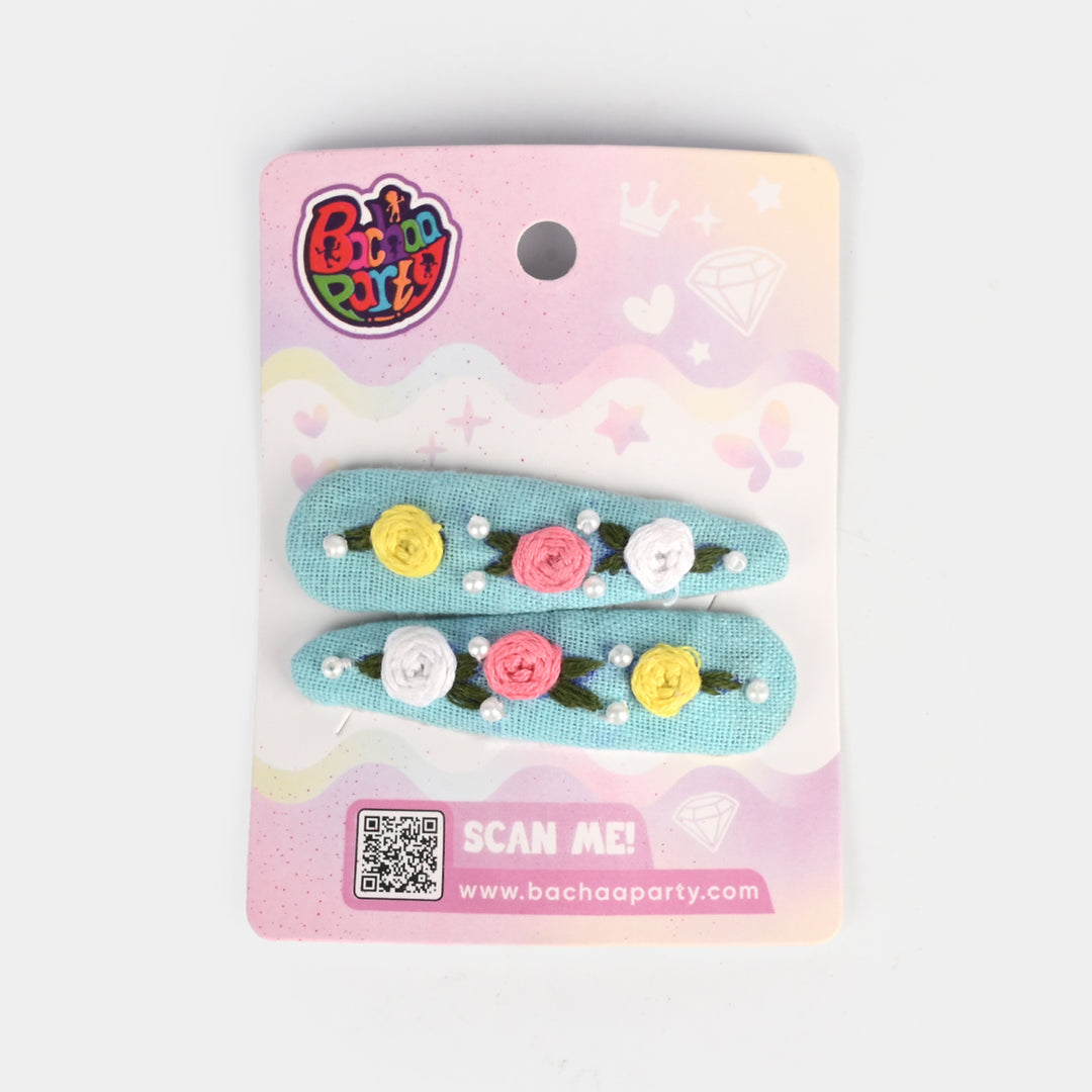 Embroidery Hair Clips