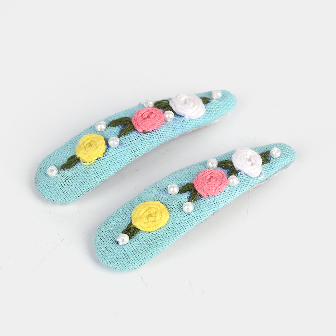 Embroidery Hair Clips