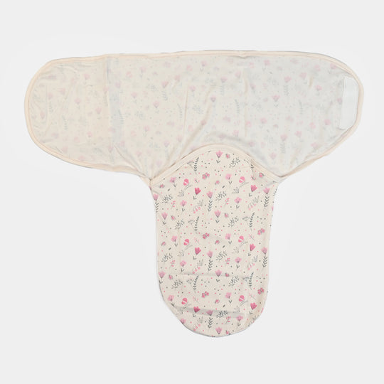 Baby Swaddle with Cap & Mittens Set