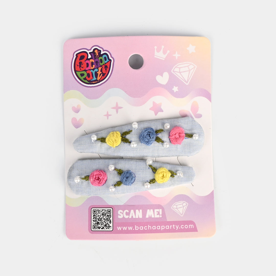 Embroidery Hair Clips