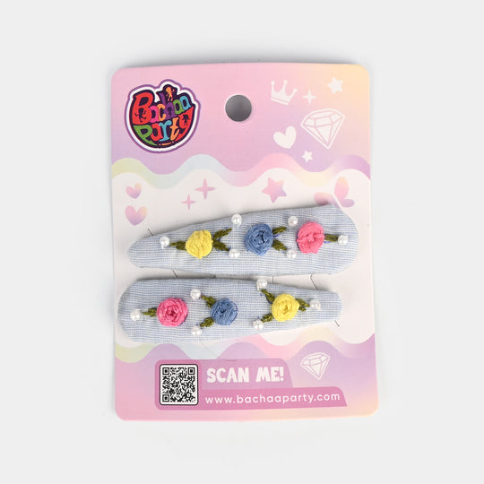 Embroidery Hair Clips
