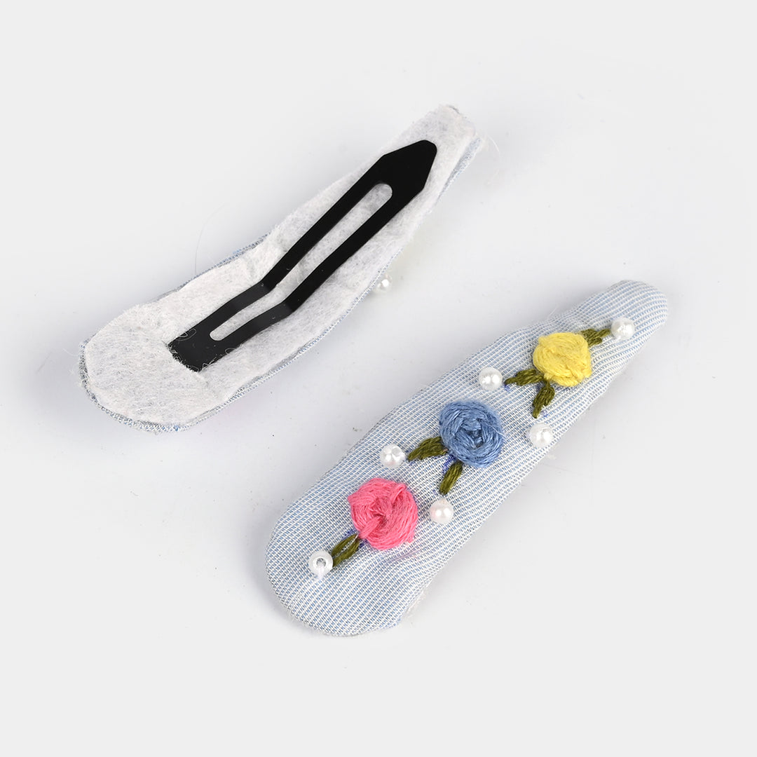 Embroidery Hair Clips