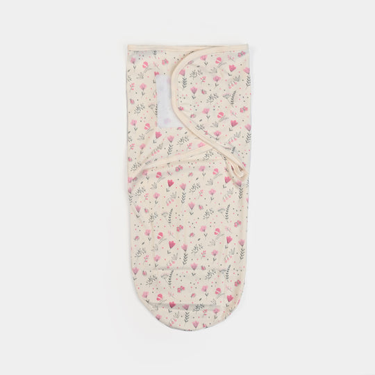 Baby Swaddle with Cap & Mittens Set