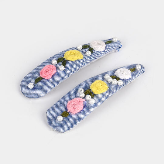 Embroidery Hair Clips