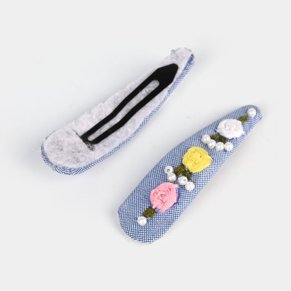 Embroidery Hair Clips