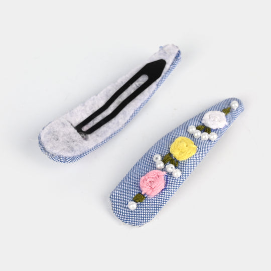 Embroidery Hair Clips