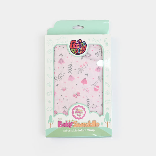 Baby Swaddle with Cap & Mittens Set