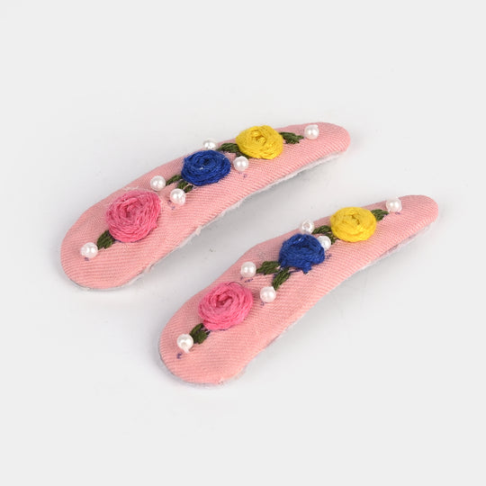Embroidery Hair Clips