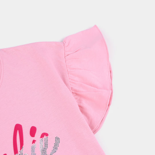Girls Jersey/Terry 2 Piece Suit