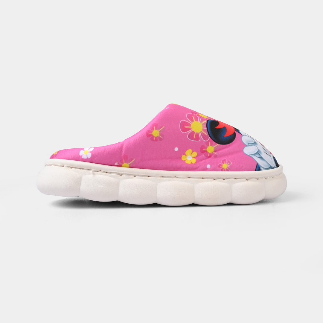 Girls Slipper Fur HH-001-Pink