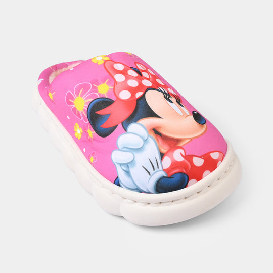 Girls Slipper Fur HH-001-Pink