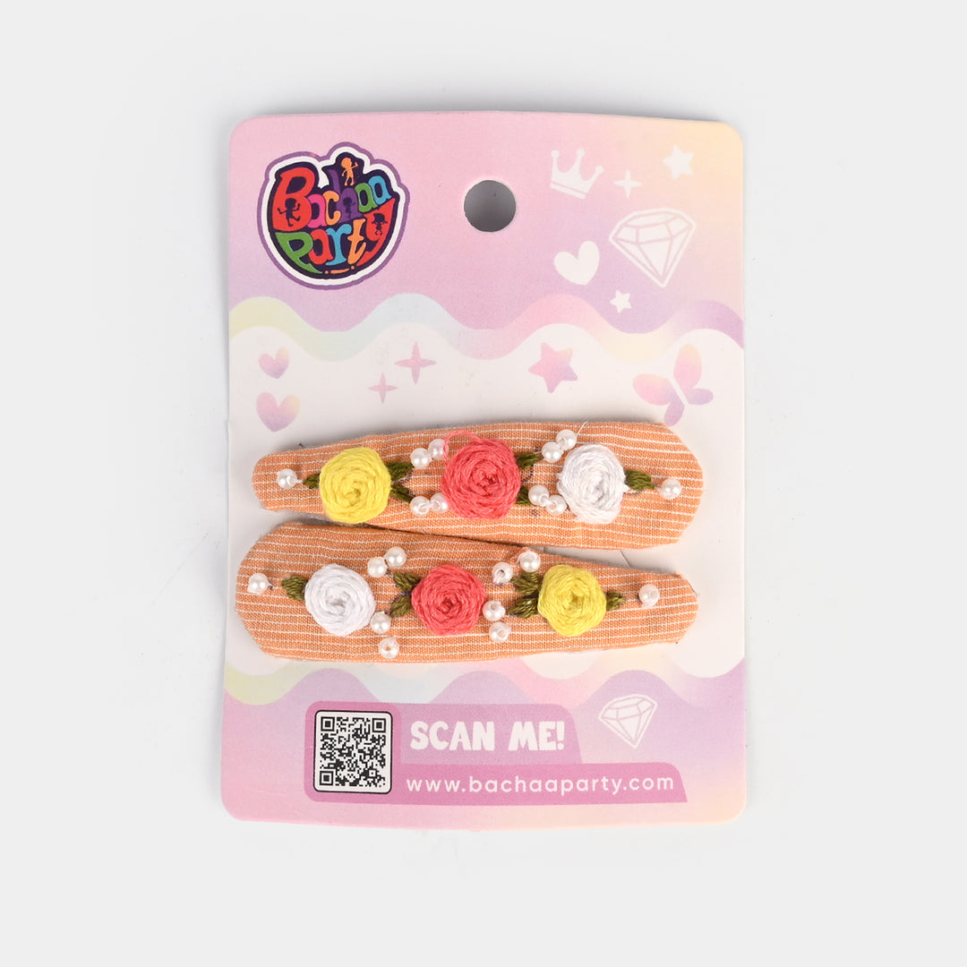 Embroidery Hair Clips