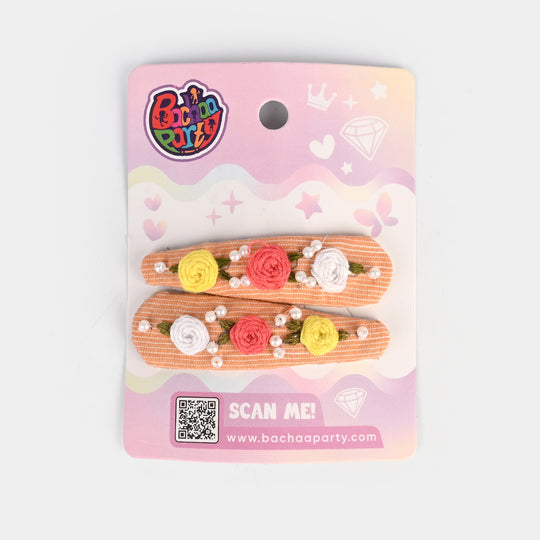 Embroidery Hair Clips