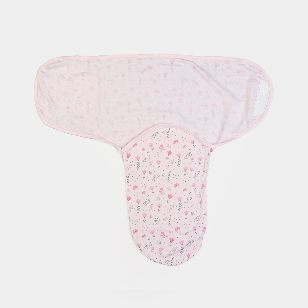 Baby Swaddle with Cap & Mittens Set