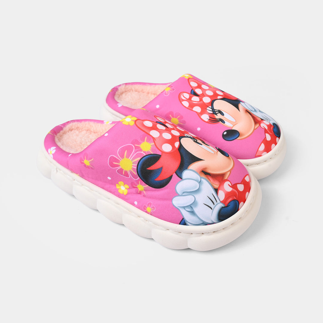 Girls Slipper Fur HH-001-Pink