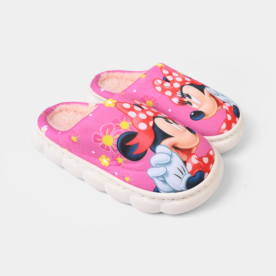 Girls Slipper Fur HH-001-Pink