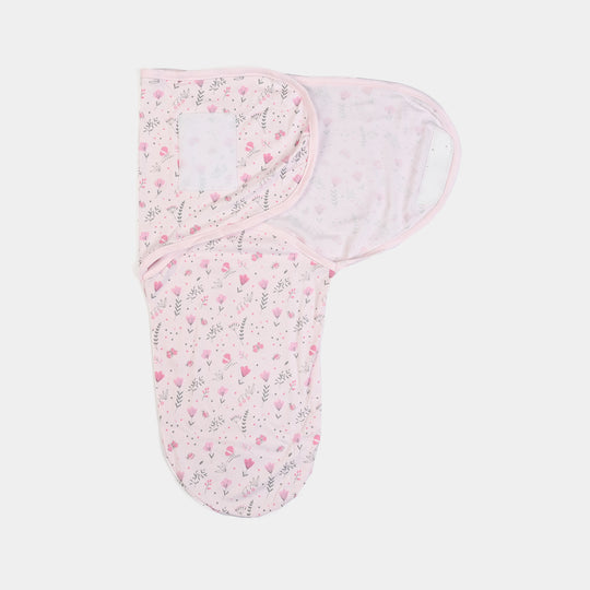 Baby Swaddle with Cap & Mittens Set