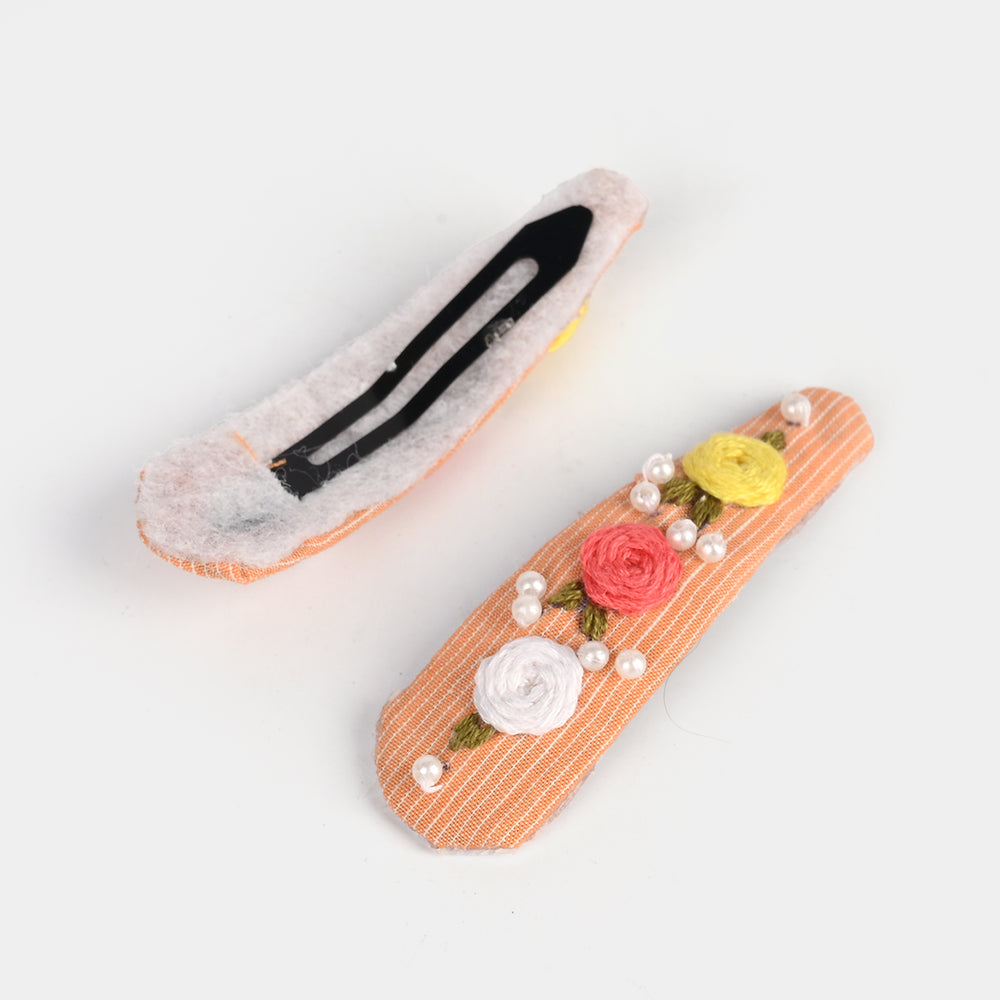 Embroidery Hair Clips