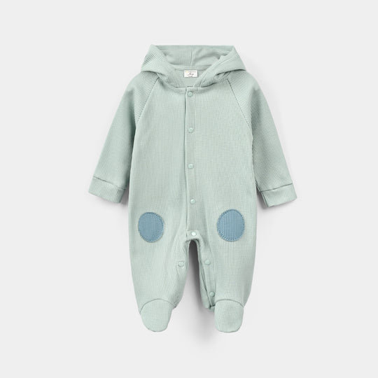 Infant Boys Thermal Knitted Romper 319 - 032- Green
