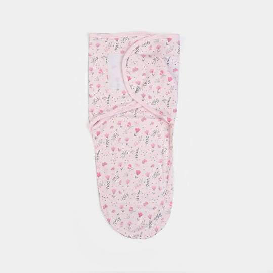 Baby Swaddle with Cap & Mittens Set