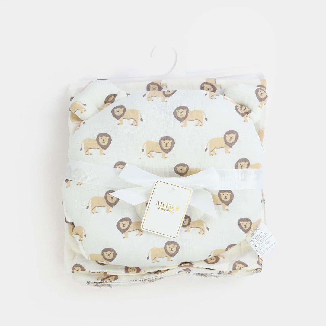 Baby Wrapping Sheet With Pillow