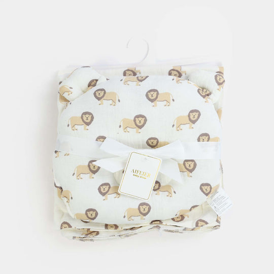 Baby Wrapping Sheet With Pillow