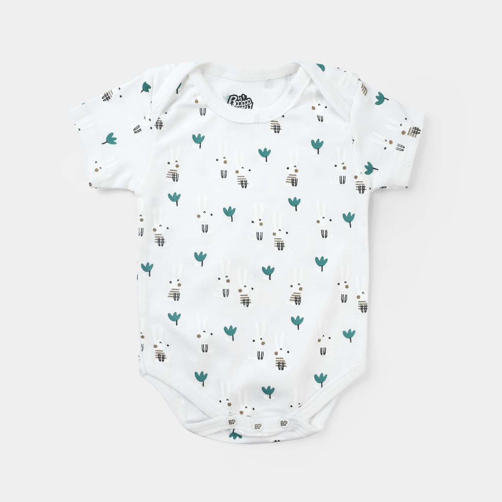 3-Pack Baby Bodysuits – Short Sleeve & Super Soft