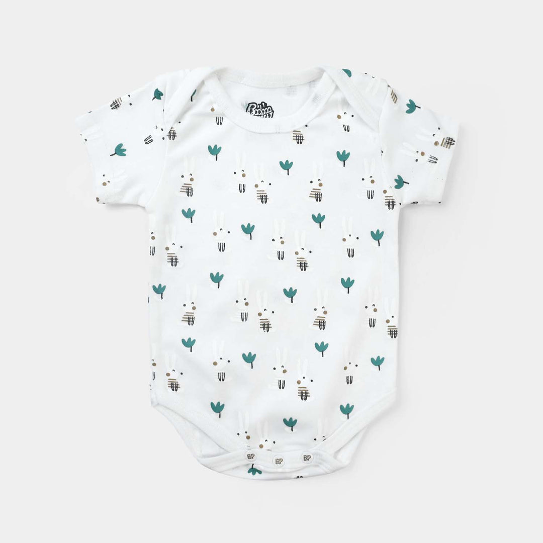 3-Pack Baby Bodysuits – Short Sleeve & Super Soft