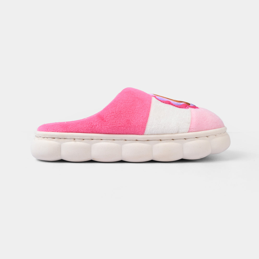 Girls Slipper Fur HH-004-Pink