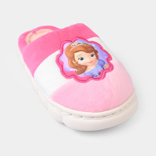 Girls Slipper Fur HH-004-Pink