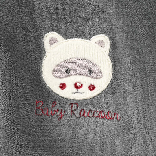 Infant Boys Velour Knitted Romper 319 - 047- Grey