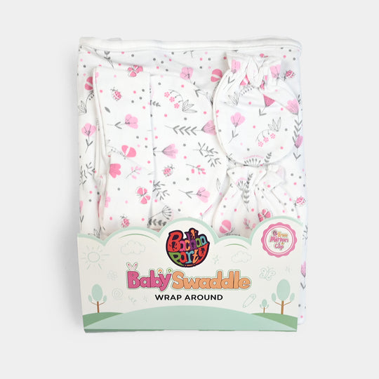 Infant Big Swaddle with Cap & Mittens