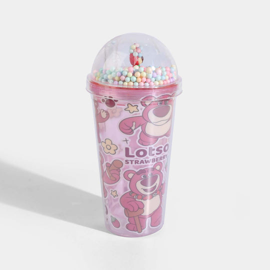 Acrylic Fancy Mug with Straw|450ML