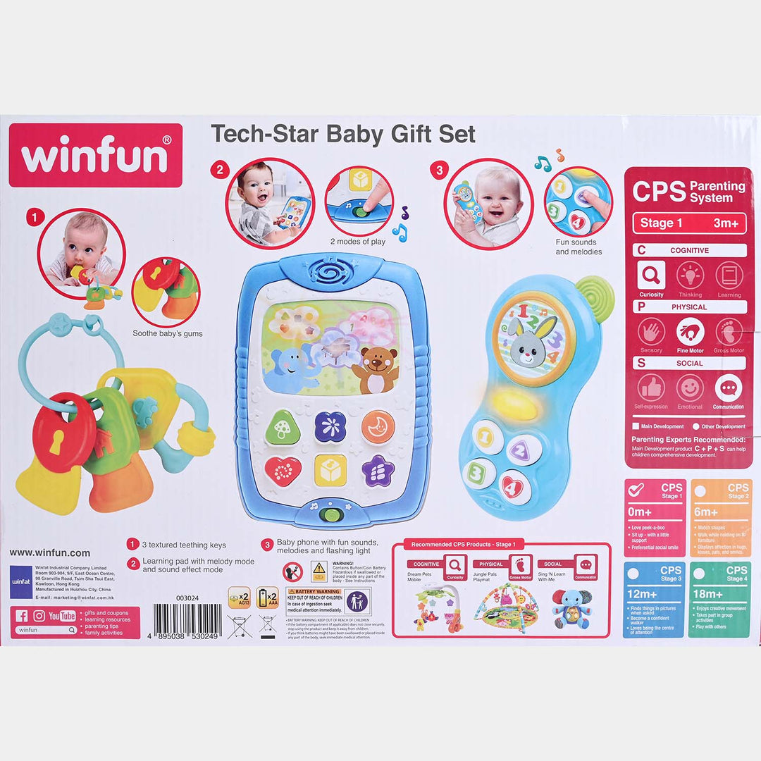 Winfun Tech-Star Baby Gift Set Electronic Learning Toys