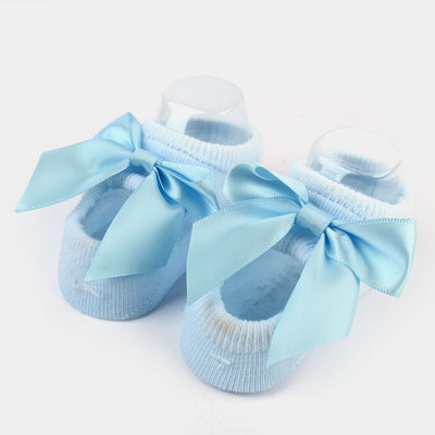 1 PAIR INFANT SOCKS | SKY BLUE