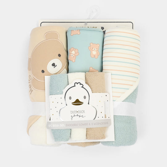 Bath Towels & Face Towels Pack of 6