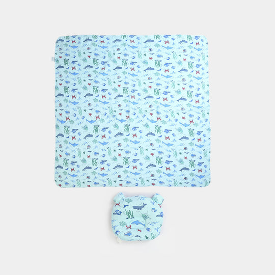 Baby Wrapping Sheet With Pillow