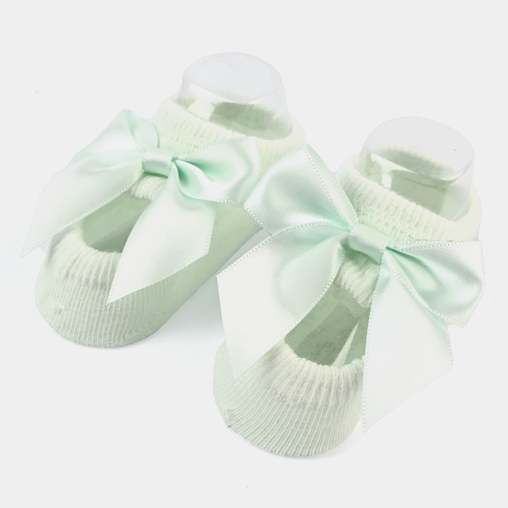 1 PAIR INFANT SOCKS | GREEN