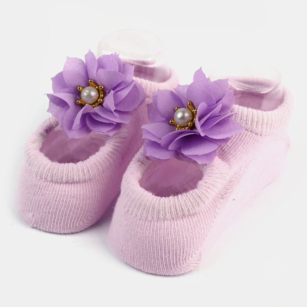 1 PAIR INFANT SOCKS | Purple