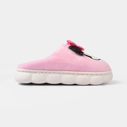 Girls Slipper Fur HH-006-Pink