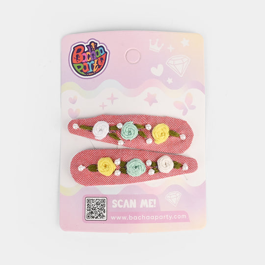 Embroidery Hair Clips
