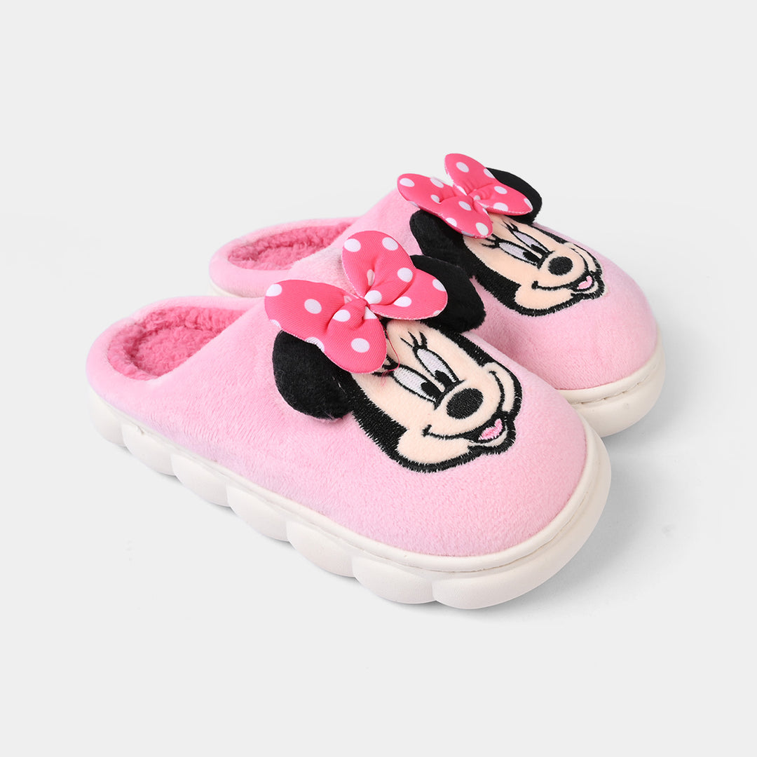Girls Slipper Fur HH-006-Pink
