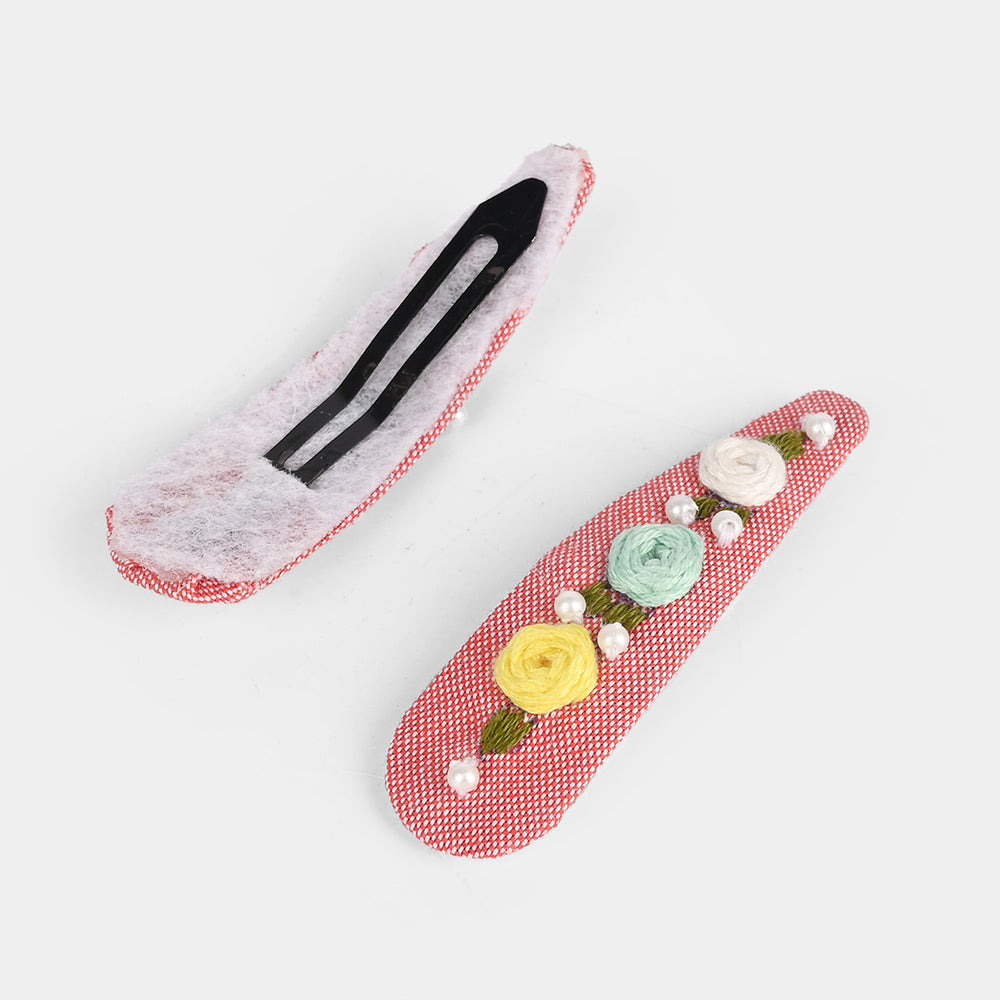 Embroidery Hair Clips