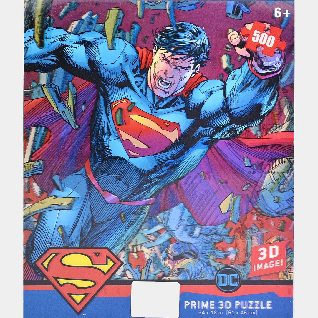 Super Character 3D Jigsaw Puzzle (500 Pieces)