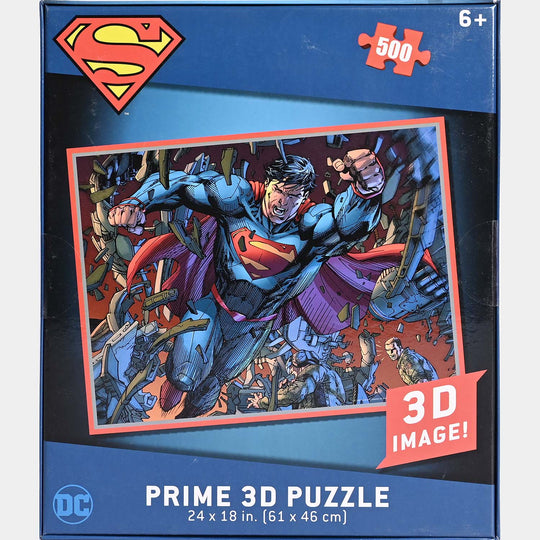Super Character 3D Jigsaw Puzzle (500 Pieces)