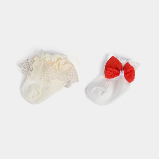 Baby Fancy Socks | Pack OF 2 | 3M+