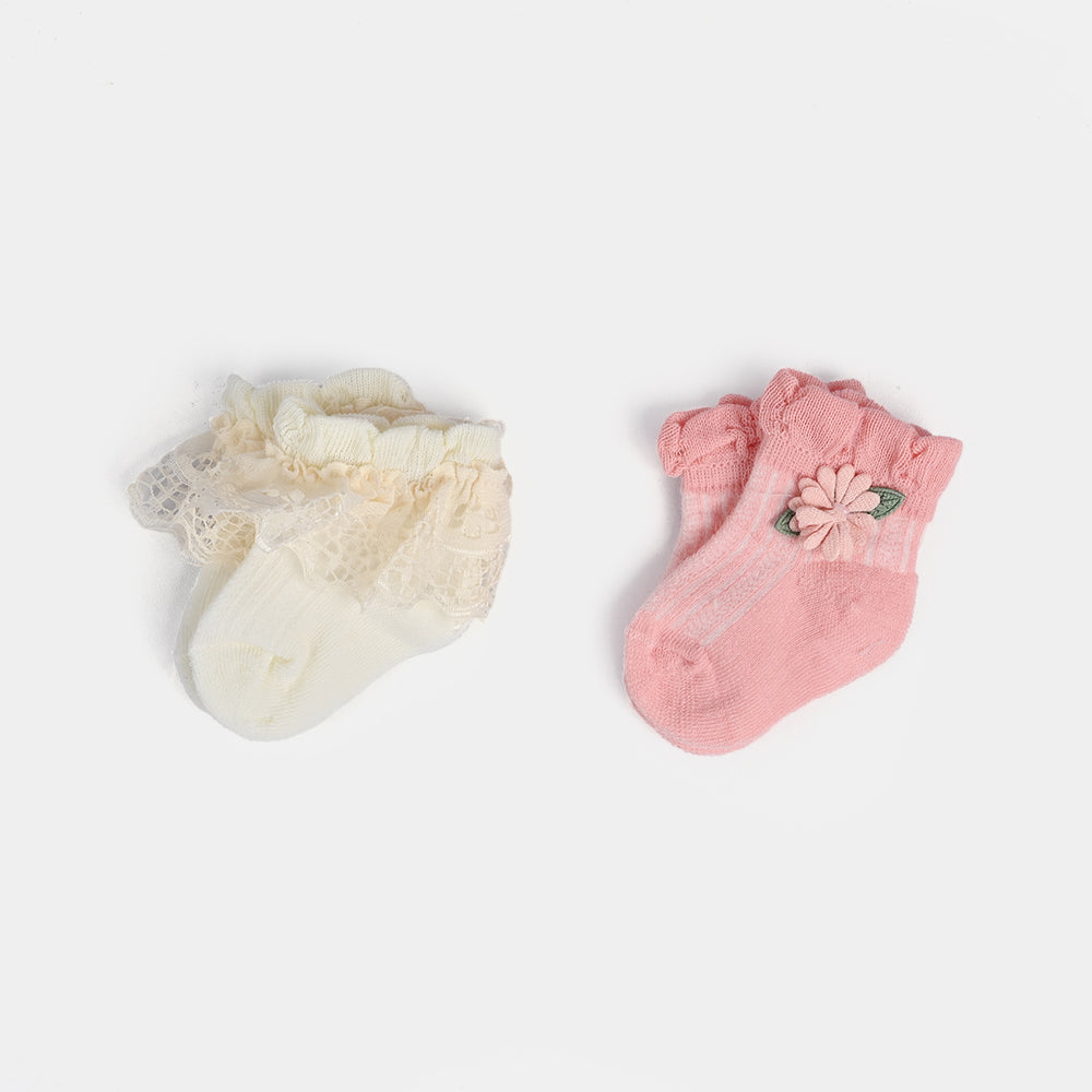 Baby Fancy Socks | Pack OF 2 | 3M+