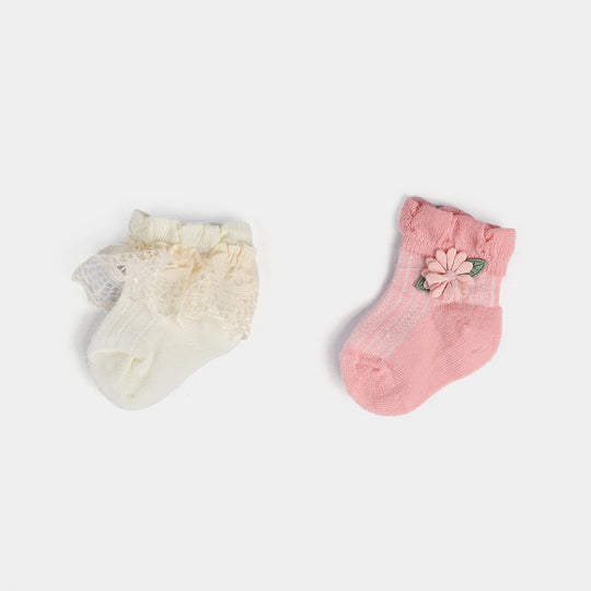 Baby Fancy Socks | Pack OF 2 | 3M+