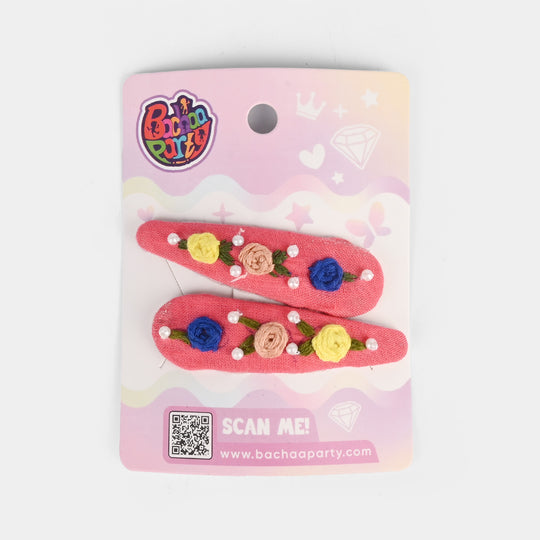 Embroidery Hair Clips